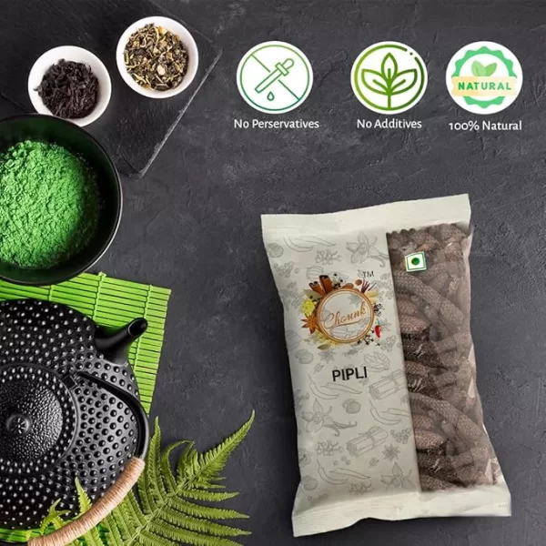 Chounk Premium Long Pepper Whole - 50 Gram