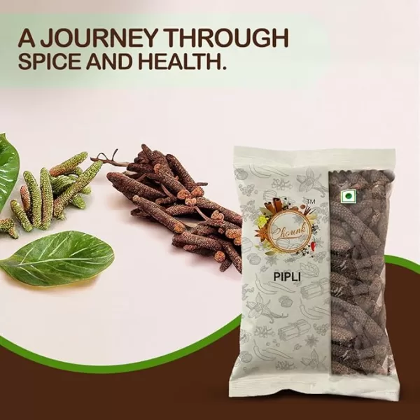 Chounk Premium Long Pepper Whole - 50 Gram