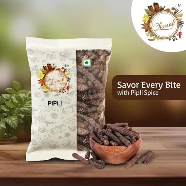 Chounk Premium Long Pepper Whole - 50 Gram