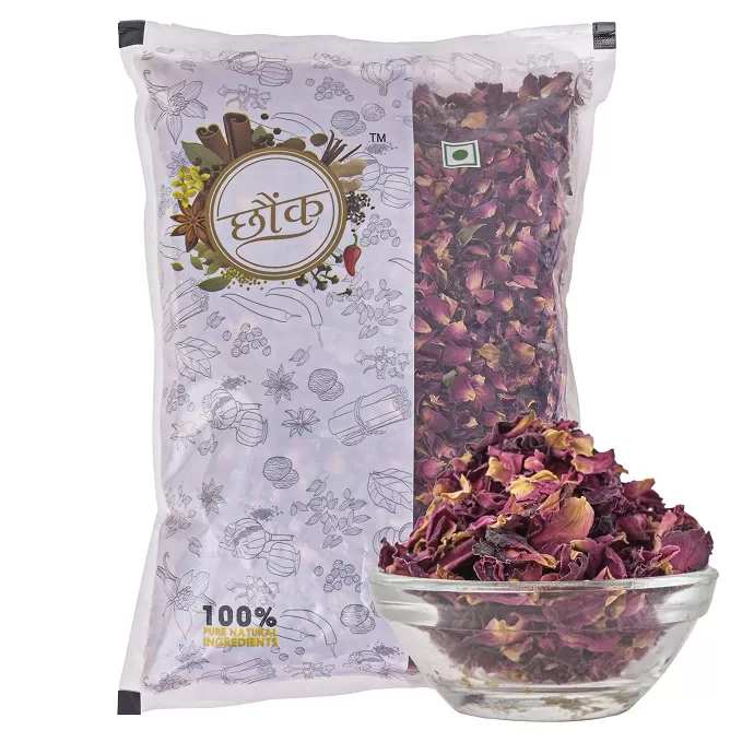Sun Dried Rose petals (Gulab patti), 100g