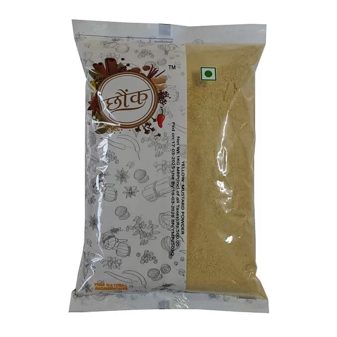 Yellow Mustard Powder 200g– 100% Natural, Fresh & Pure