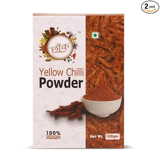 Chounk Yellow Chilly Powder, 200g