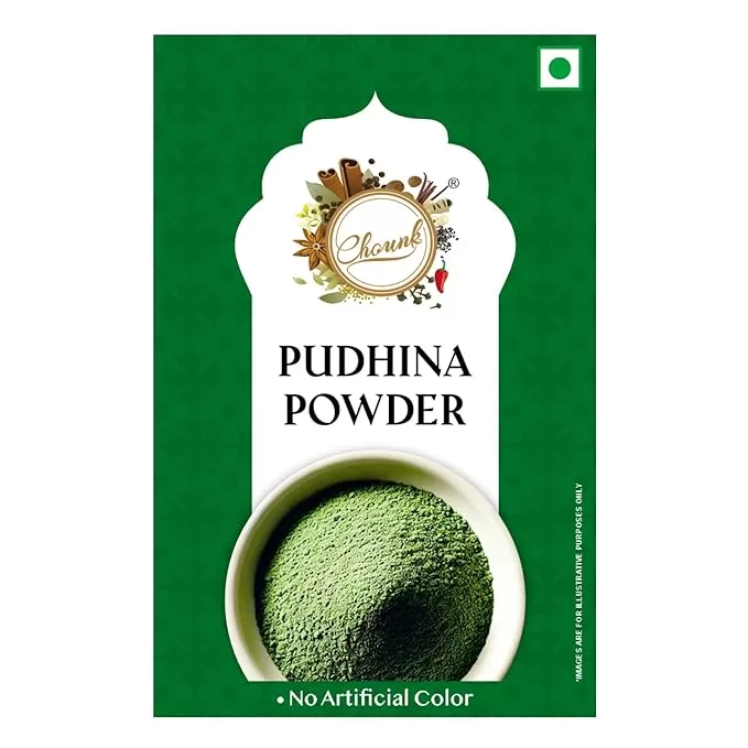 Chounk Mint, Pudhina, Pudina Powder, 100gms (Pack of 2) – 200 Gms